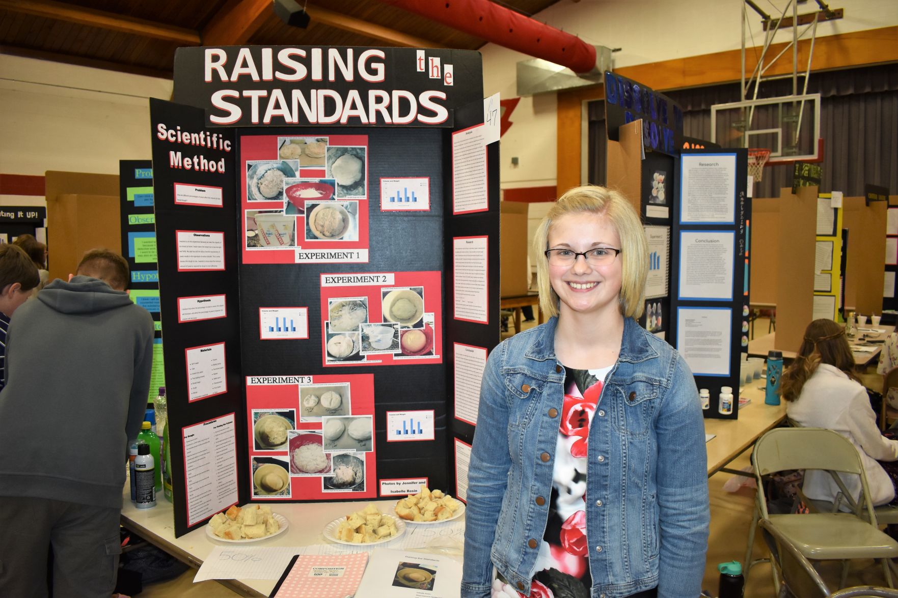 West Hancock Middle School Science Fair - second place - Eighth grade